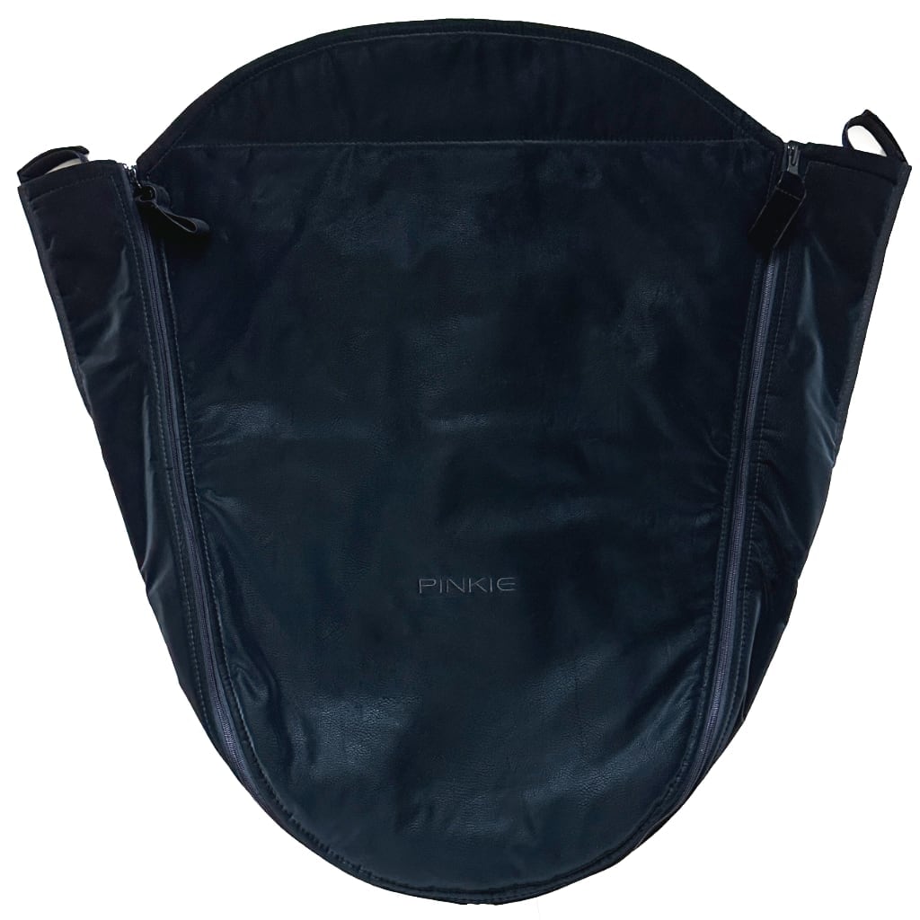 PINKIE Beindecke Dark Black mit Funktionsschicht