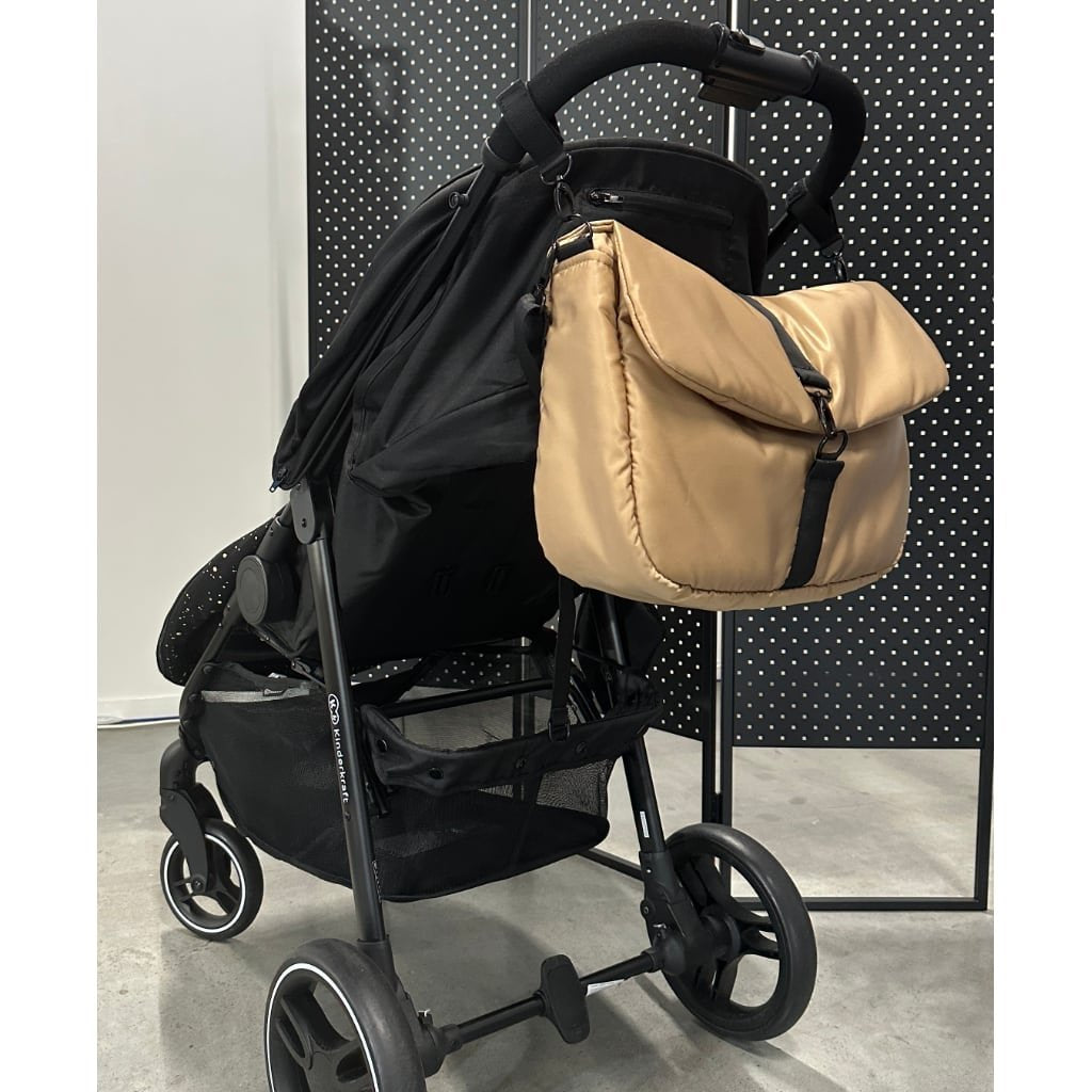 Handtasche/Wickeltasche Pinkie Camel M