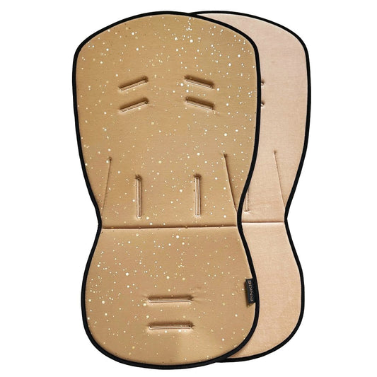 PINKIE Sitzeinlage Shine Gold Camel