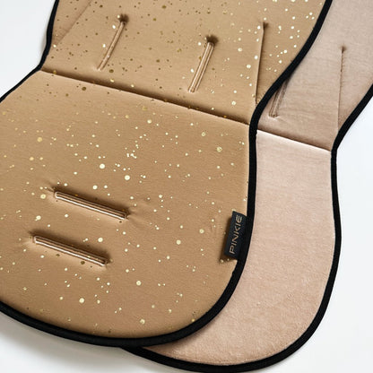 PINKIE Sitzeinlage Shine Gold Camel