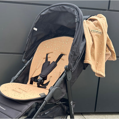 PINKIE Sitzeinlage Shine Gold Camel