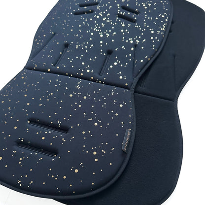 PINKIE Sitzeinlage Shine Gold Black