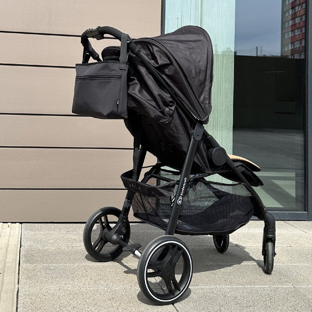 PINKIE Organizer Softshell Black mit vorderem Extrafach- L
