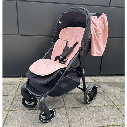 PINKIE Verlängerte Sitzeinlage Shine Gold Old Pink