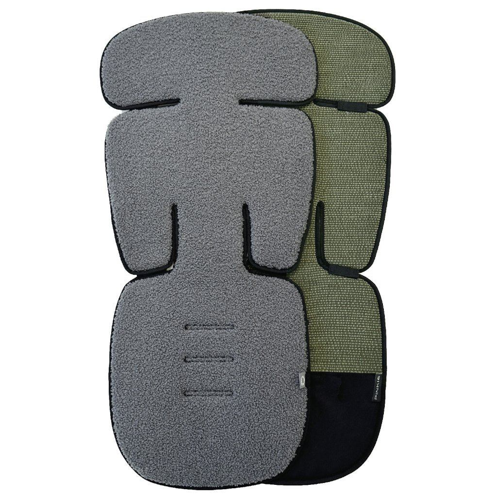 Verlängerte Sitzeinlage Pinkie Teddy Grey