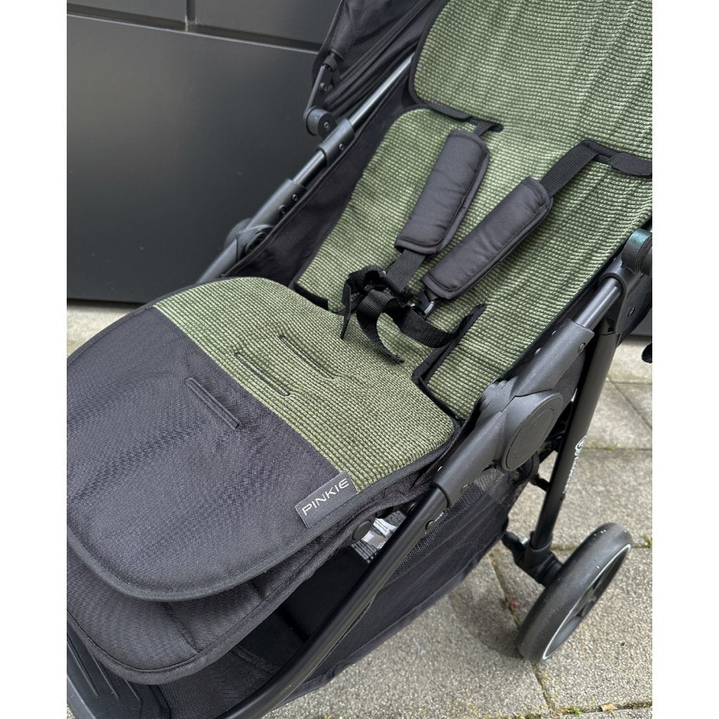 Verlängerte Sitzeinlage Pinkie Teddy Grey