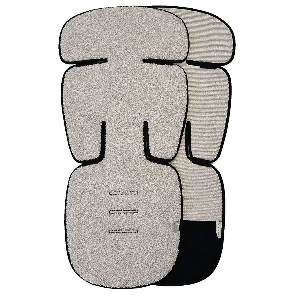 Verlängerte Sitzeinlage Pinkie Teddy Cream