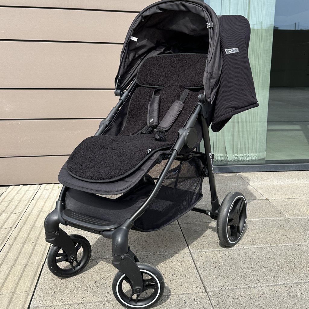 Verlängerte Sitzeinlage Pinkie Teddy Black