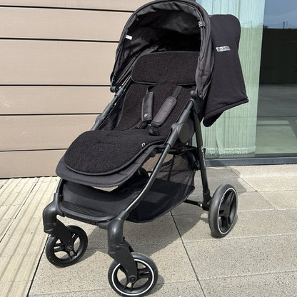 Verlängerte Sitzeinlage Pinkie Teddy Black