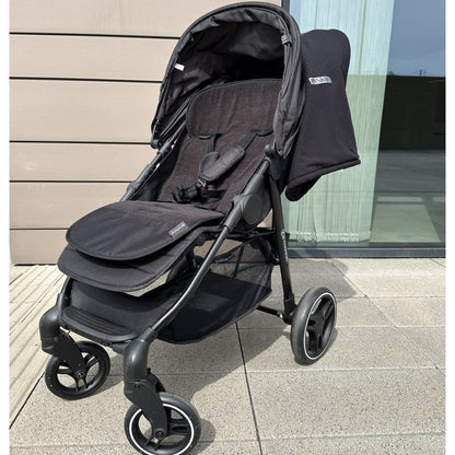 Verlängerte Sitzeinlage Pinkie Teddy Black