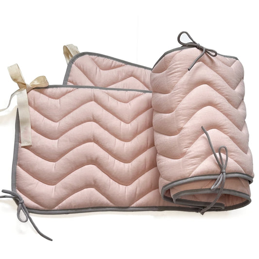 Gestepptes Nestchen BIO Wave Pink