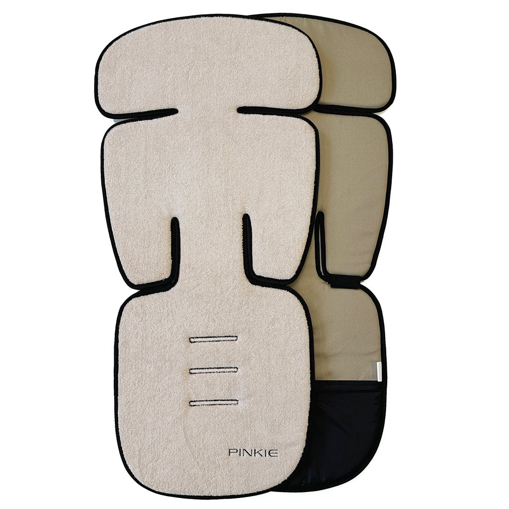 PINKIE Verlängerte Sitzeinlage für den Sommer Bamboo Beige