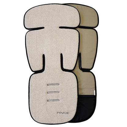 PINKIE Verlängerte Sitzeinlage für den Sommer Bamboo Beige