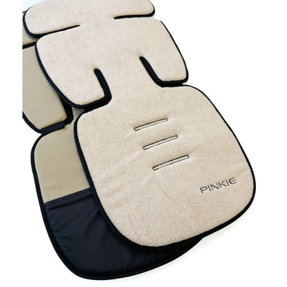 PINKIE Verlängerte Sitzeinlage für den Sommer Bamboo Beige