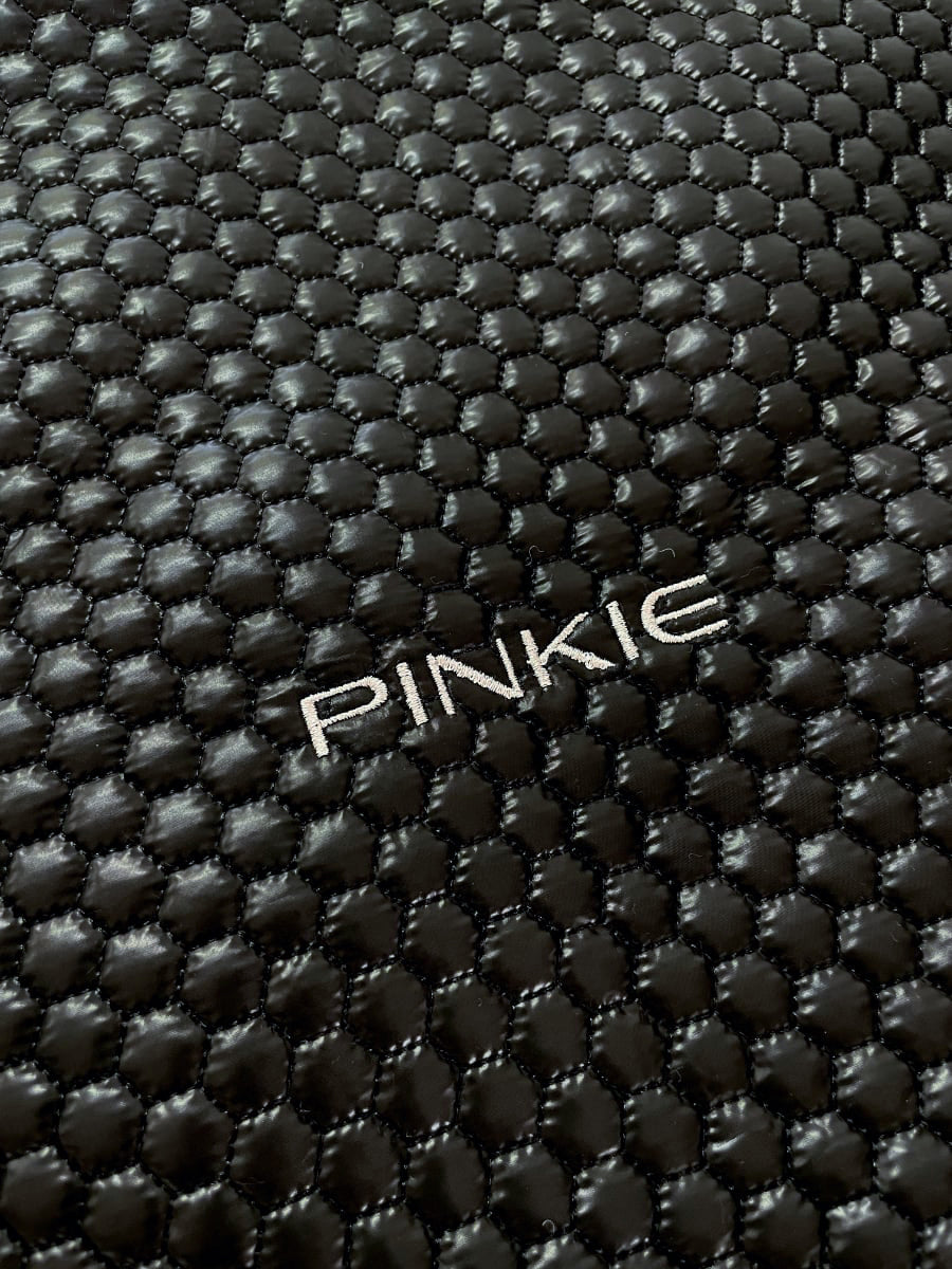 PINKIE Winterfußsack Black Comb 0-12 Mon.
