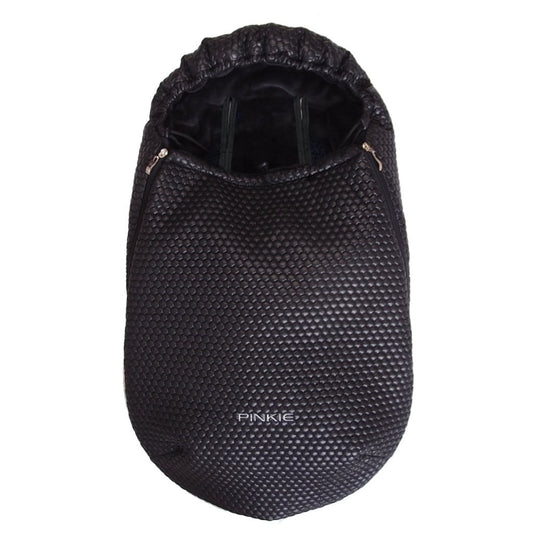 PINKIE Winterfußsack Black Comb 0-12 Mon.