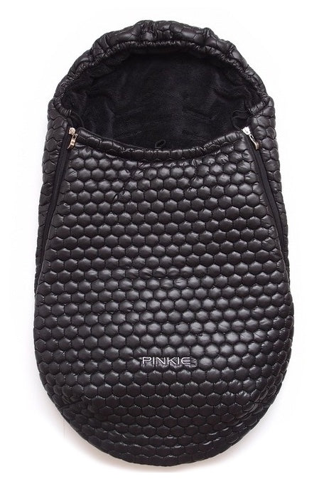 PINKIE Winterfußsack Big Comb Black 0-12 Mon.
