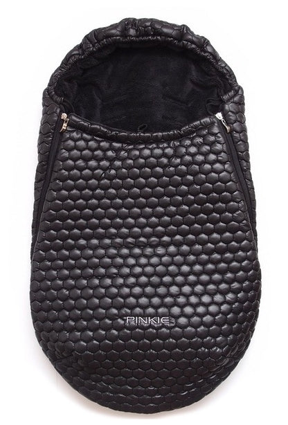 PINKIE Winterfußsack Big Comb Black 0-12 Mon.