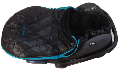 PINKIE Winterfußsack Small Black Comb 0-12 Monate