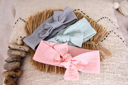 Haarband  Pinkie Muslin