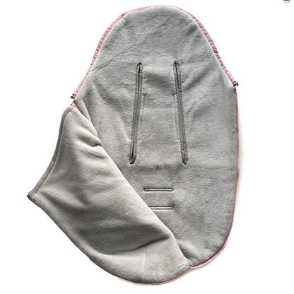 PINKIE Winter Fußsack Small Pink Comb 0-12 Monate