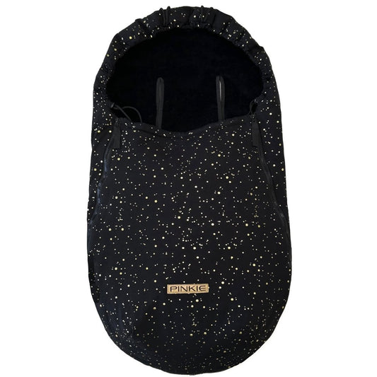 PINKIE Dünner Fußsack Shine Gold Black