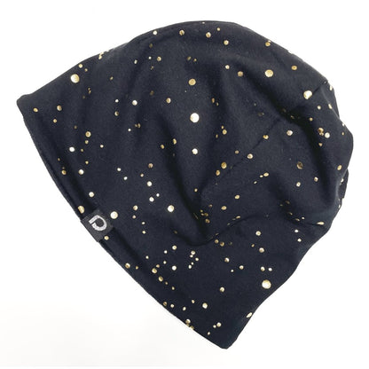 PINKIE Mütze Shine Gold Black