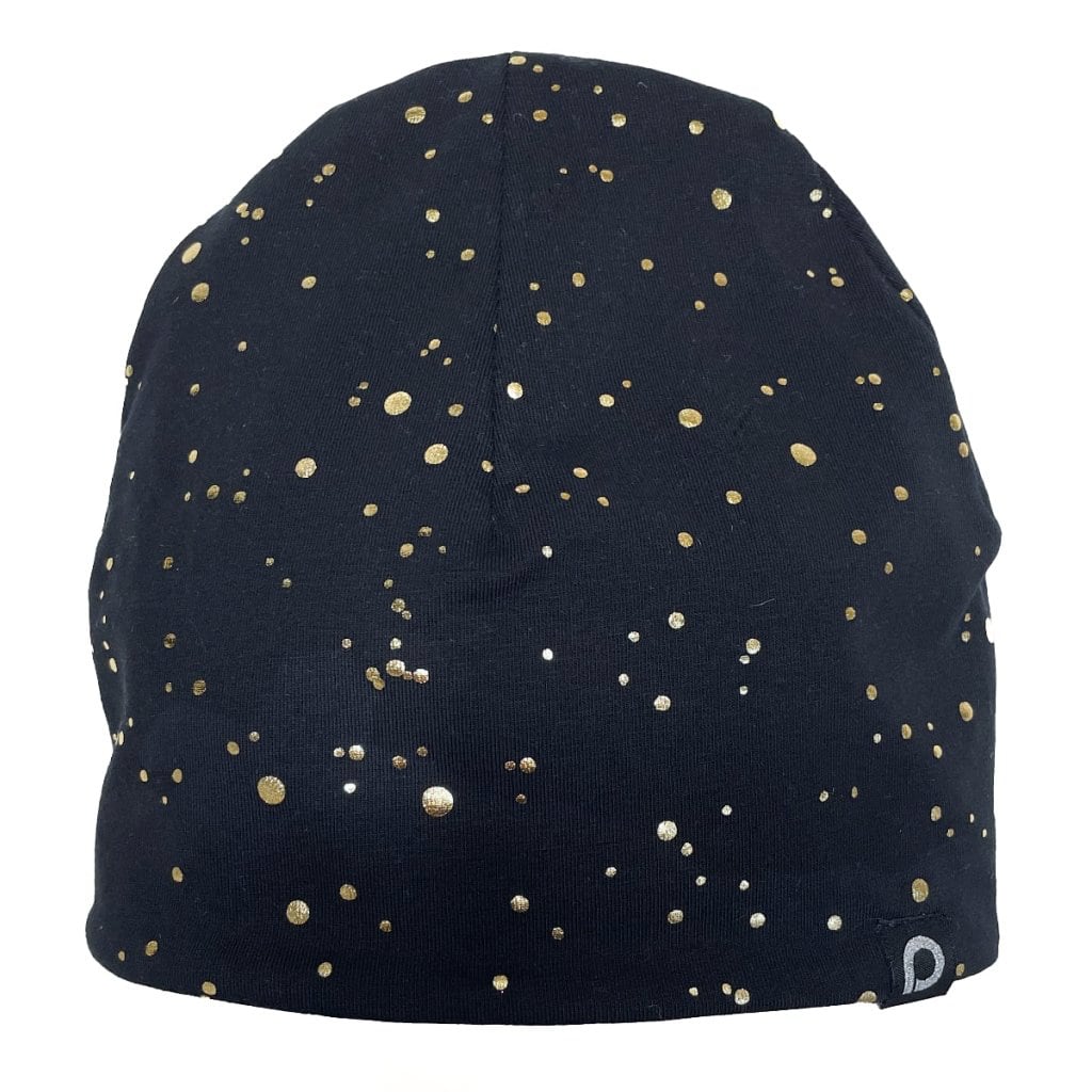 PINKIE Mütze Shine Gold Black