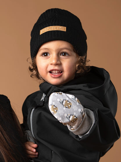 PINKIE Mütze Label Black