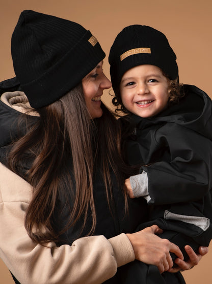 PINKIE Mütze Label Black