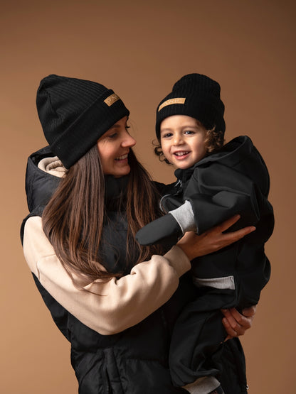 PINKIE Mütze Label Black