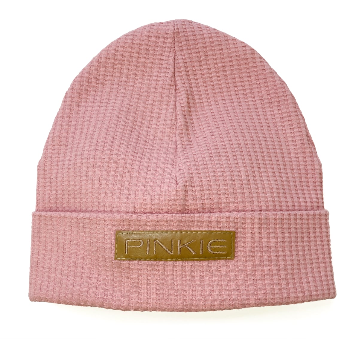 PINKIE Mütze Label Pink
