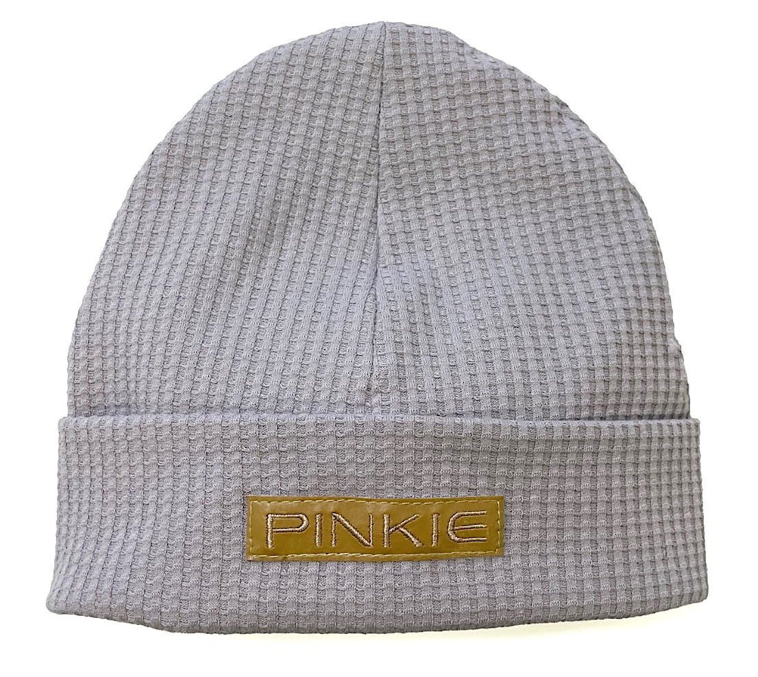 PINKIE Mütze Label Grey