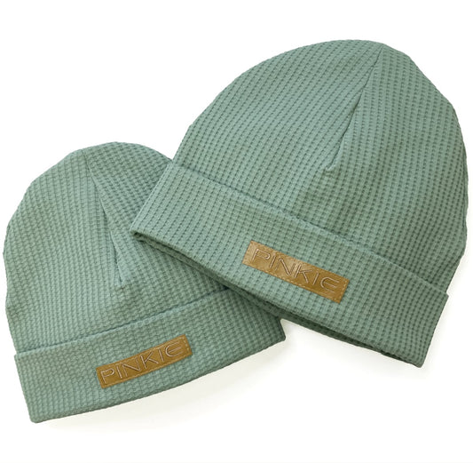 PINKIE Mützen Label Green Duo