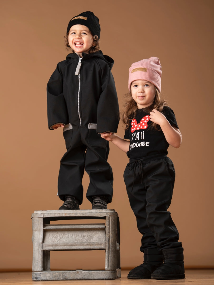 Overall Pinkie Softshell Black/Grey