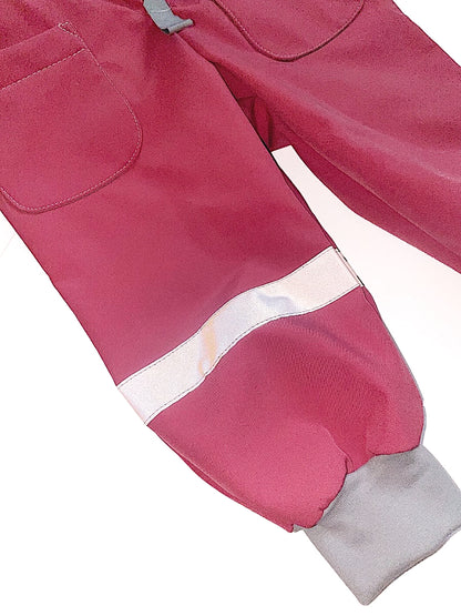 Overall Pinkie Softshell Pink/Grey