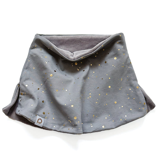 PINKIE Schlauchschal Shine Gold Grey