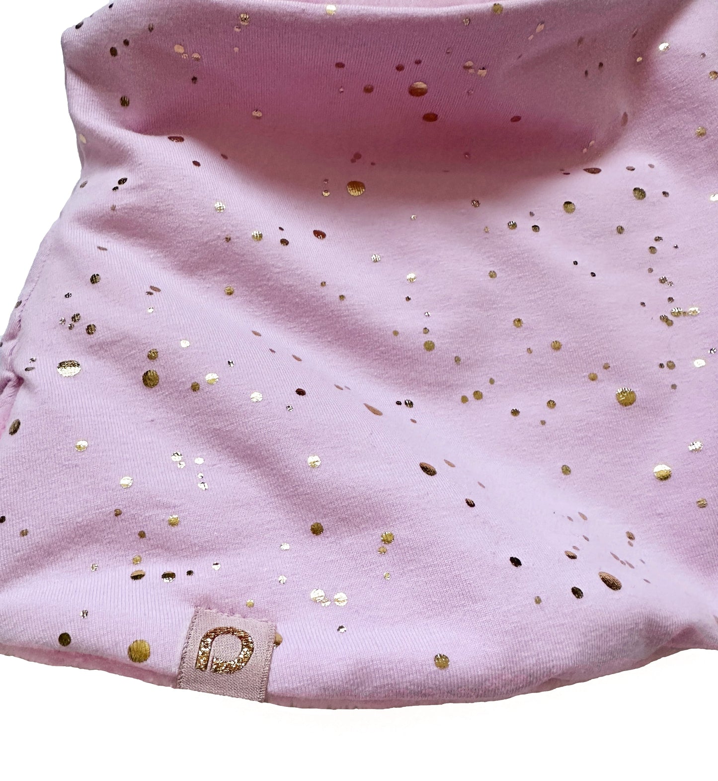 PINKIE Schlauchschal Shine Gold Pink
