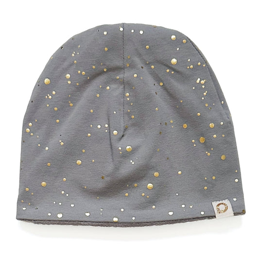 PINKIE Mütze Shine Gold Grey