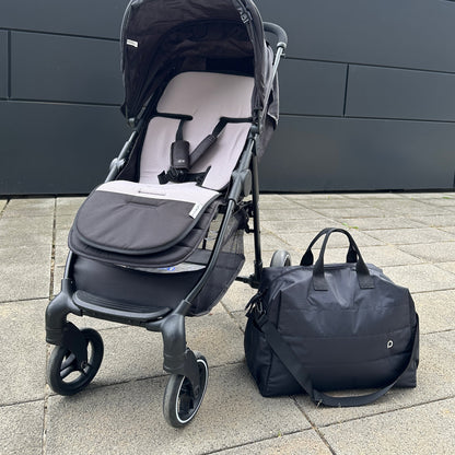 PINKIE Kinderwagentasche Plain Black XL