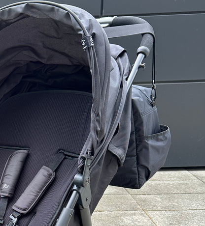 PINKIE Wickeltasche Plain Black M